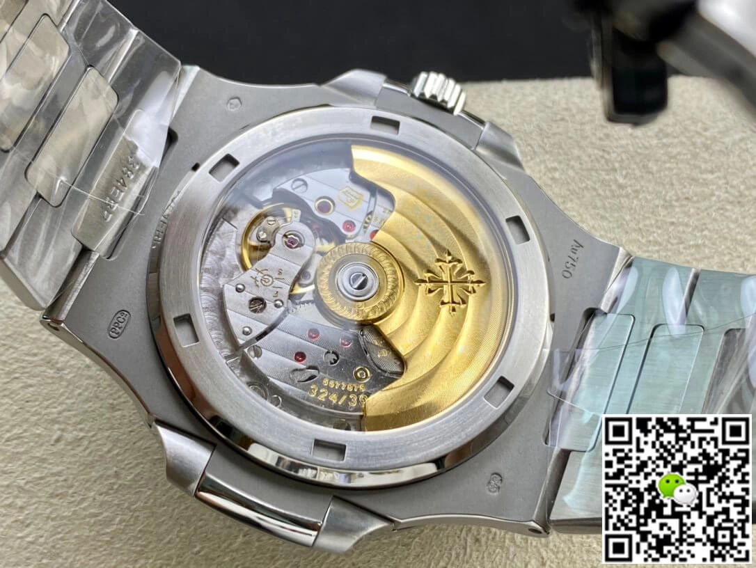 Patek Philippe Nautilus 5713 1G-010 PPF Factory 1:1 Best Edition Replica Watch V4 Blue Dial Swiss Cal.324 SC